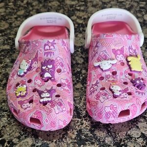CROCS Kids Pink Character Clogs